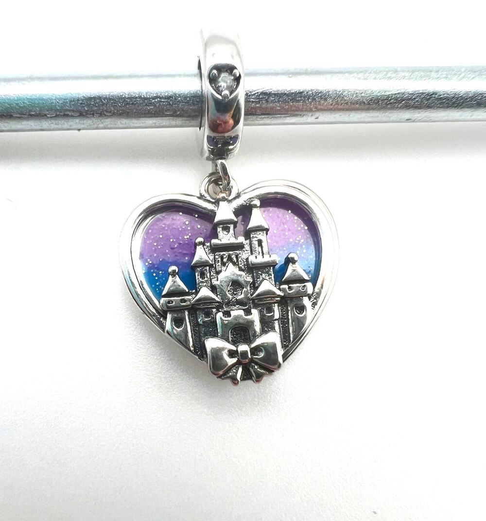 NEW Heart Castle Be Your Own Princess Charm for European Bracelet